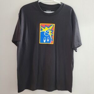 The Hundreds Adam Bomb Short Sleeve T-Shirt Men's Size Large Black